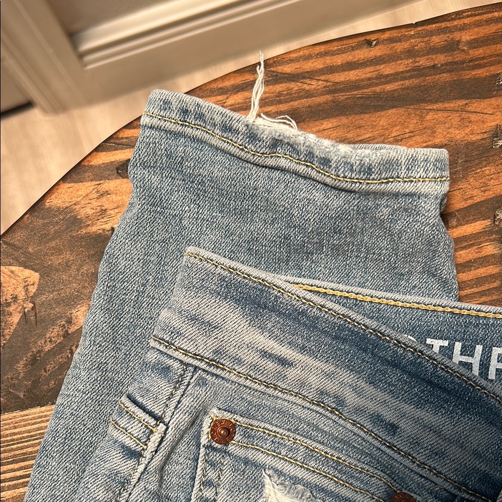 J. Crew High Waisted Toothpick Denim Blue Skinny Jeans - Picture 7 of 7